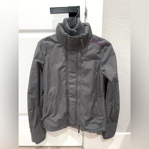 Superdry Windcheater, Japan, windbreaker jacket gray/purple